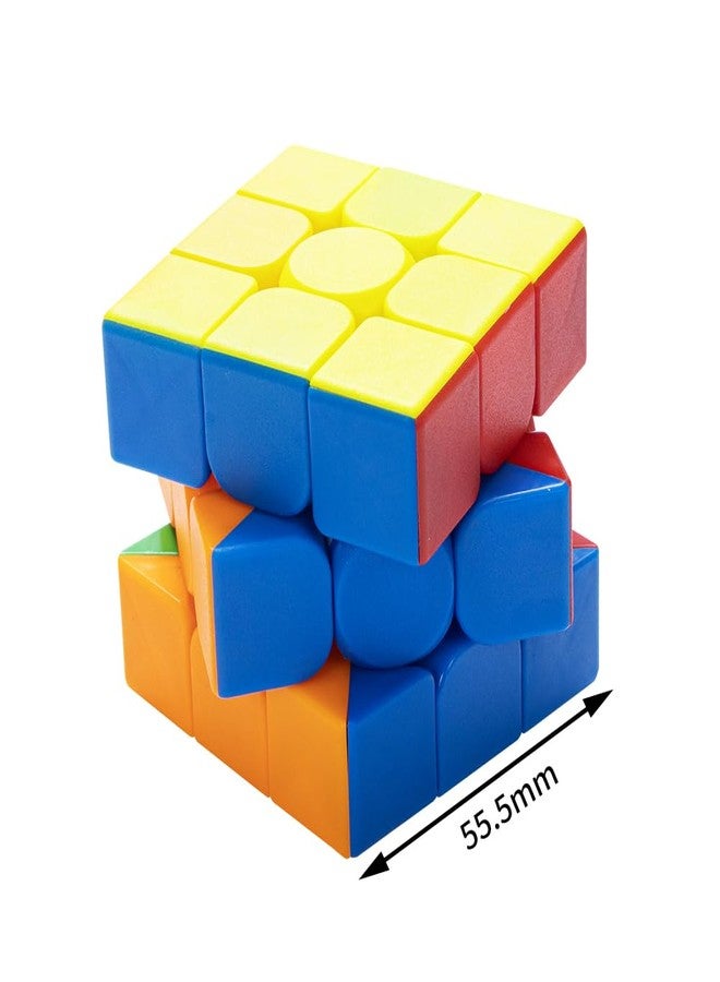 HELLOCUBE 12 Pack Speed Cube Set,Magic Cube for Party Favors 3x3x3 Stickerless Magic Cube - Image 4